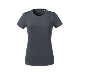 RUSSELL RU118F - T-shirt organique lourd femme Metaliczny