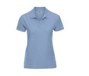 Russell RU577F - LADIES' ULTIMATE COTTON POLO Niebo