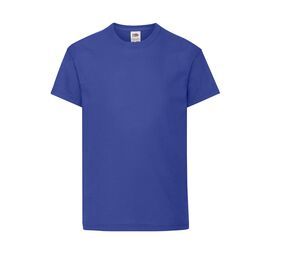 Fruit of the Loom SC1019 - Dziecięcy T-shirt z długim rękawem ciemnoniebieski