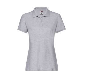 Fruit of the Loom SC386 - Premium Polo Femme Szary wrzos