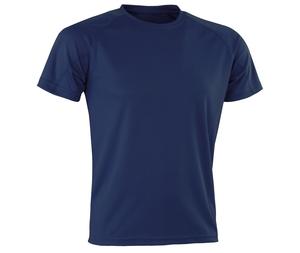Spiro SP287 - AIRCOOL Oddychający T-shirt Granatowy