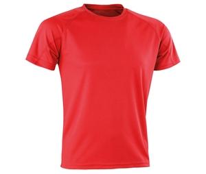Spiro SP287 - AIRCOOL Oddychający T-shirt Czerwony