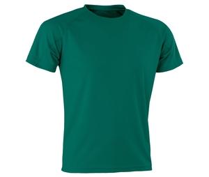 Spiro SP287 - AIRCOOL Oddychający T-shirt Butelkowa zieleń