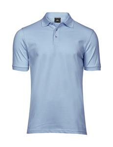 Tee Jays TJ1405 - Luksusowa elastyczna koszulka polo dla mężczyzn Jasnoniebieski