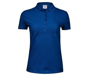 Tee Jays TJ145 - Damska luksusowa i elastyczna koszulka Polo Indigowy niebieski