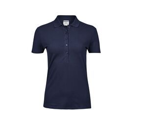 Tee Jays TJ145 - Damska luksusowa i elastyczna koszulka Polo Granatowy