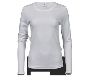 Tee Jays TJ590 - Damska koszulka z długim rękawem Biały
