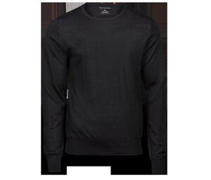 Tee Jays TJ6000 - Męski sweter z dzianiny Czarny