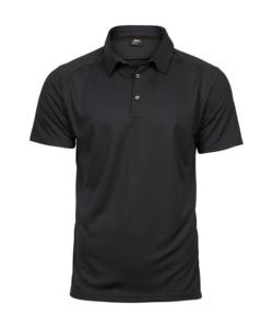 Tee Jays TJ7200 - Luksusowa sportowa koszulka polo dla mężczyzn Czarny