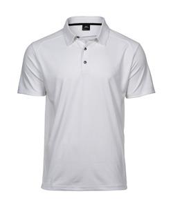 Tee Jays TJ7200 - Luksusowa sportowa koszulka polo dla mężczyzn Biały