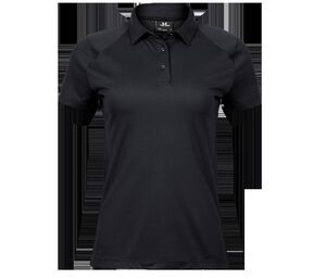 Tee Jays TJ7201 - Luksusowa sportowa koszulka Polo Czarny