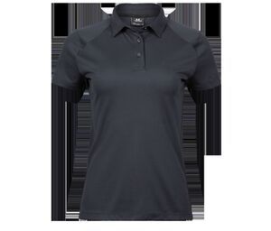 Tee Jays TJ7201 - Luksusowa sportowa koszulka Polo Ciemna szarość