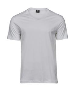 Tee Jays TJ8006 - Modna koszulka z dekoltem w serek Biały