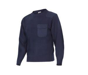 VELILLA VL100 - Gruby sweter  Granatowy