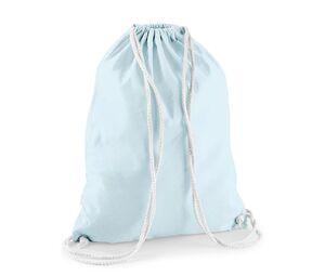 Westford mill WM110 - Bawełniany worek/plecak Pastel Blue / White