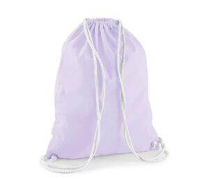 Westford mill WM110 - Bawełniany worek/plecak Lavender / White