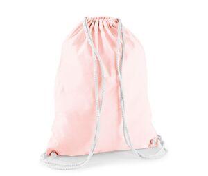 Westford mill WM110 - Bawełniany worek/plecak Pastel Pink / White