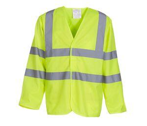 Yoko YK200 - Long sleeves safety jacket Bezpieczna żółć 