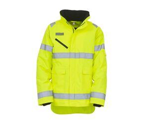 Yoko YK309 - High visibility "Fontaine Storm" jacket Bezpieczna żółć 