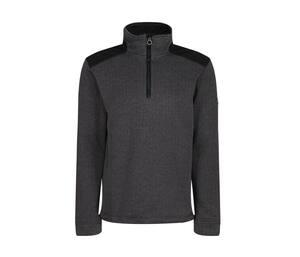 REGATTA RGF665 - HOLBECK HALF ZIP FLEECE Czarny