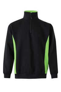 Velilla 105704 - TWO-TONE QUARTERZIP SWEATSHIRT