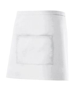 Velilla 404201 - SHORT APRON Biały