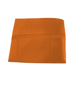 Velilla 404208 - SHORT APRON Pomarańczowy