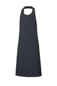 Velilla 404213 - 100% POLYESTER BIB APRON Jasna szarość