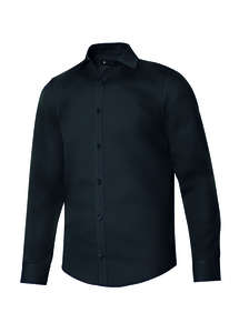 Velilla 405009 - MEN'S LS SHIRT Czarny