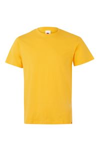 Velilla 5010 - 100% COTTON T-SHIRT Żółty