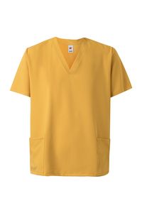 Velilla 535207 - MICROFIBER SCRUB TOP Musztardowy