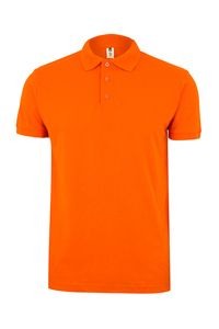 Mukua MK215CV - SHORT SLEEVE POLO 210 Pomarańczowy