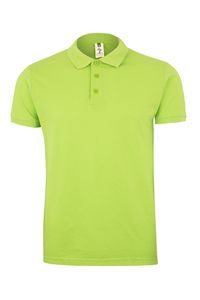 Mukua MK215CV - SHORT SLEEVE POLO 210 Limonkowy