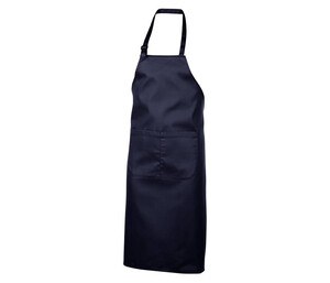 NEWGEN TB201 - Cotton bib apron with pocket Granatowy