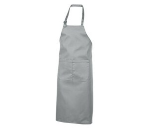 NEWGEN TB201 - Cotton bib apron with pocket czysta szarość