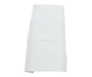 NEWGEN TB203 - Cotton mid-length bartender's apron Biały