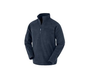 RESULT RS905X - RECYCLED MICROFLEECE TOP Granatowy