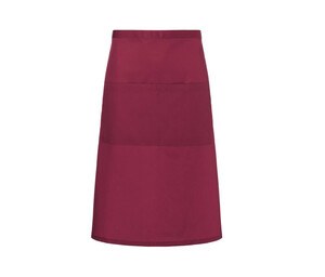KARLOWSKY KYBSS3 - Classic and functional bistro apron Kasztanowy