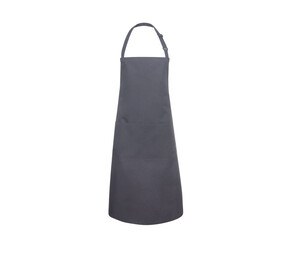KARLOWSKY KYBLS5 - BIB APRON BASIC WITH BUCKLE AND POCKET Antracyt