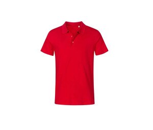 PROMODORO PM4020 - Pre-shrunk single jersey polo shirt Ognista czerwień