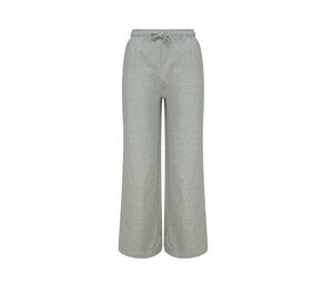 SF Women SK431 - Regenerated cotton and recycled polyester joggers Szary wrzos