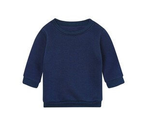 BABYBUGZ BZ064 - Baby set-in sweatshirt Granatowy