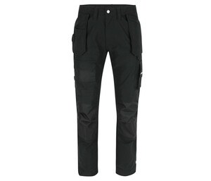 HEROCK HK019 - Multi-pocket workwear trousers with Coolmax® technology Czarny