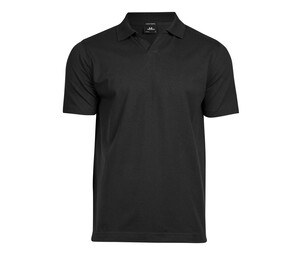 TEE JAYS TJ1404 - Polo shirt with an open collar Czarny
