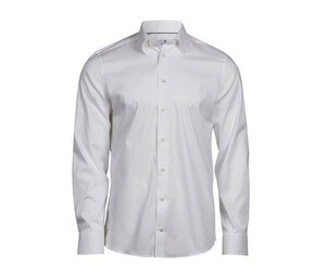 TEE JAYS TJ4024 - Fitted and stretch men's dress shirt Biały
