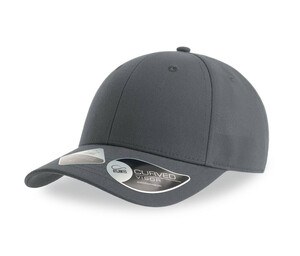 ATLANTIS HEADWEAR AT222 - 6-panel baseball cap Ciemna szarość