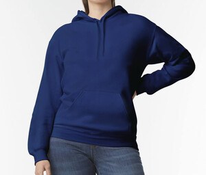 GILDAN GNSF50 - Unisex hooded sweatshirt Granatowy