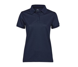 TEE JAYS TJ7001 - Women's recycled polyester polo shirt Granatowy