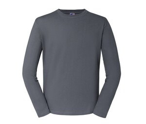 RUSSELL JZ180L - CLASSIC LONG SLEEVE T Metaliczny
