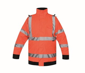 KORNTEX KX740 - High visibility rain jacket Pomarańczowy